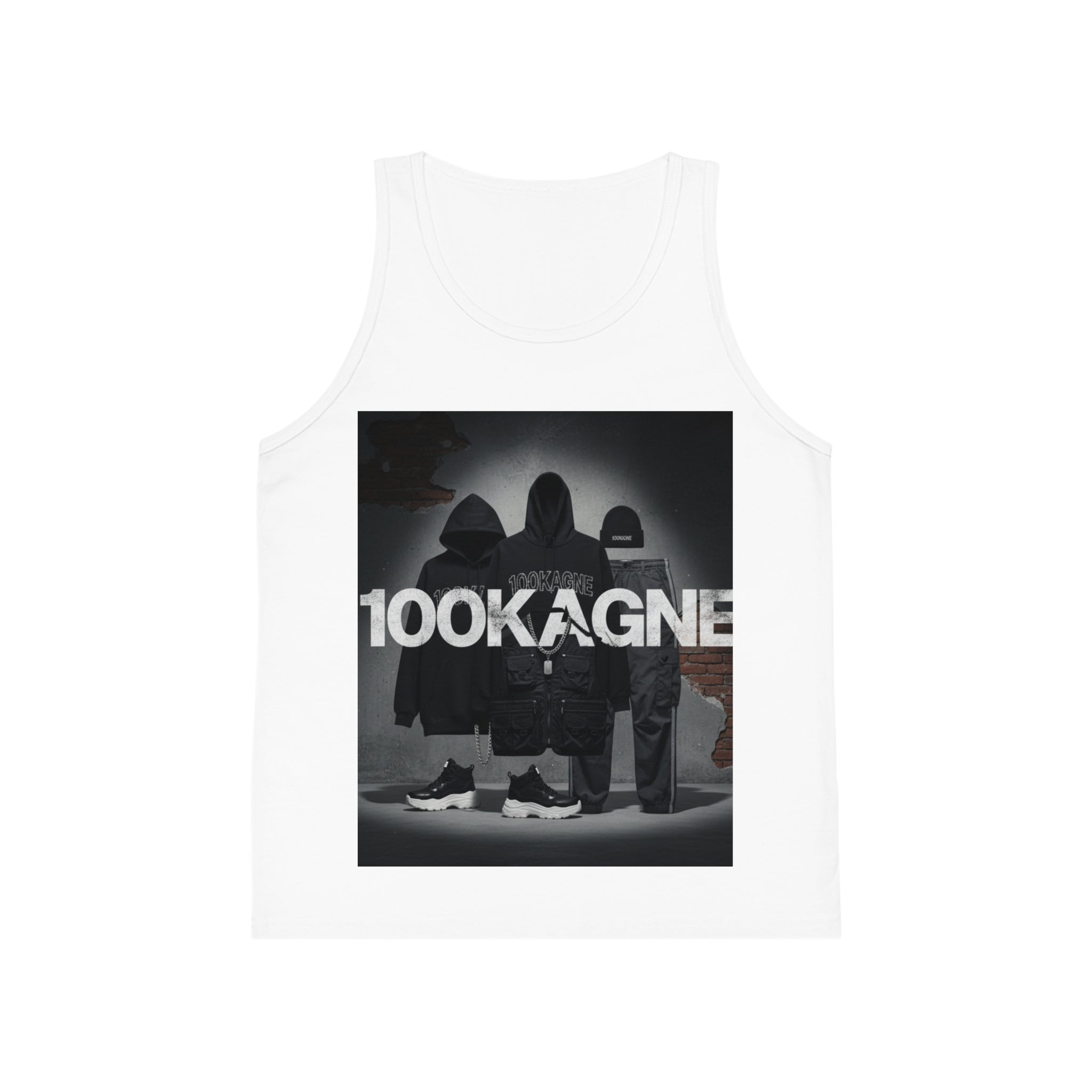 Kid's Tank Top — 100kagne Streetwear Graphic Kids Jersey Tank
