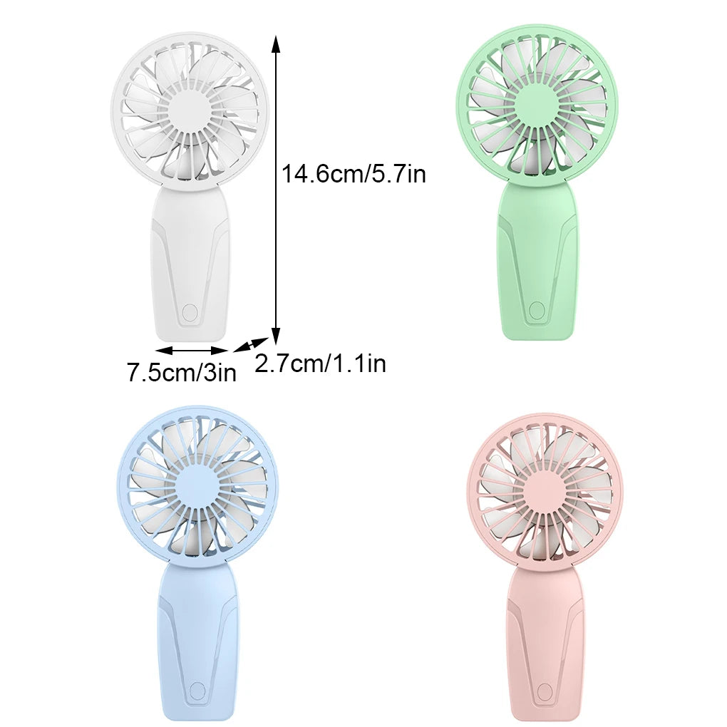 Mini Ventilateur de Poche USB Rechargeable