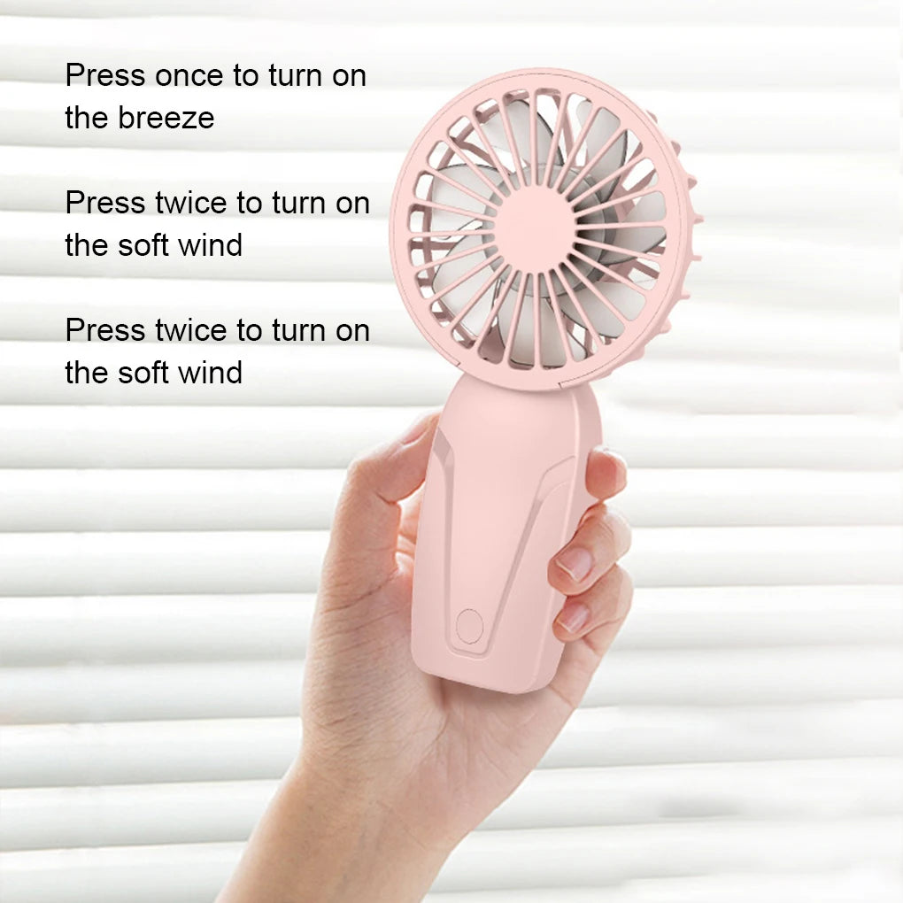 Mini Ventilateur de Poche USB Rechargeable