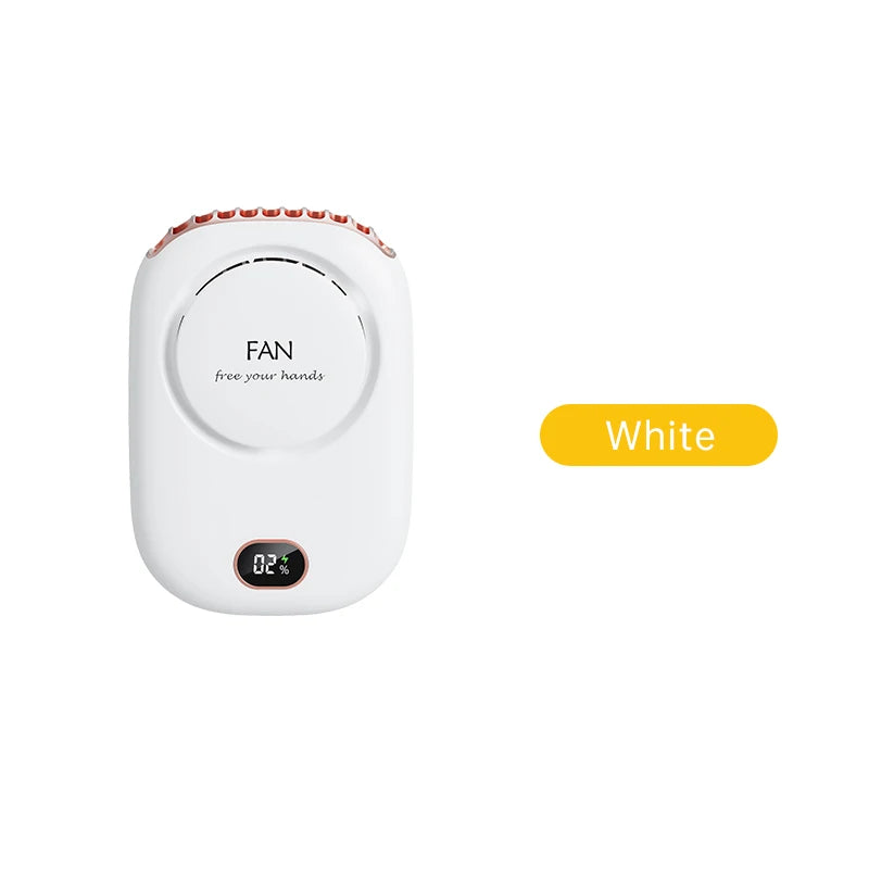 Ventilateur Tour de Cou Sans Lames Rechargeable